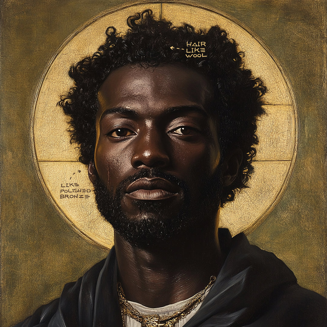 Just Jesus In The Golden Age (Giclee)
