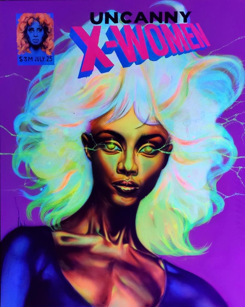 The Uncanny X-Women Present Iman as STORM Canvas